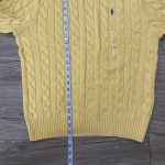 Ralph Lauren Men's Yellow Jumper - Image 4