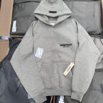 Essentials Men's Grey Hoodie - Image 2
