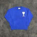 AMI Paris Men's Blue Jumper