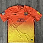 Authentic FC Barcelona 2012-13 Away Soccer Jersey Nike 478326-815 Men’s L