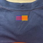 Nike Men's Orange and Blue T-shirt - Image 7