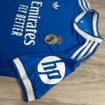 Adidas Men's Blue and White Shirt - Image 5