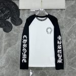 Chrome Hearts Men's Black and White Shirt
