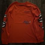 Men's Orange and Red T-shirt