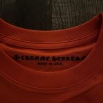 Men's Orange and Red T-shirt - Image 3