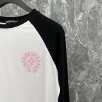 Chrome Hearts Men's White and Black T-shirt - Image 2