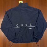 Corteiz Men's Black and Navy Jacket - Image 2