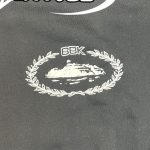 Corteiz Men's Black and White Hoodie - Image 2