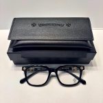 Gold Chrome Y2K Style Crossed Glasses