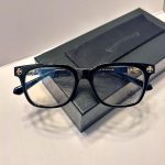 Gold Chrome Y2K Style Crossed Glasses - Image 6