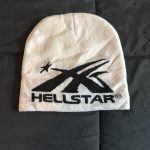 Hellstar Men's White and Cream Hat