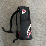 Black and red Sprayground backpack - Image 5