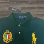 Polo Ralph Lauren Men's Green T-shirt - Image 5