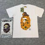 BAPE Men's White T-shirt