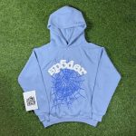 Spider Worldwide Men's Blue Hoodie