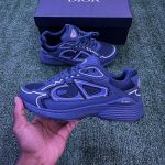 Dior Men's Blue and Navy Trainers - Image 2