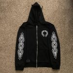 Chrome Hearts Men's Black Hoodie