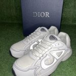 Dior Men's White and Grey Trainers