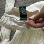 Ralph Lauren Women's White and Cream Jumper - Image 2