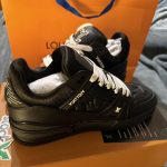 Louis Vuitton Men's Black Trainers