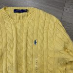 Ralph Lauren Men's Yellow Jumper - Image 7