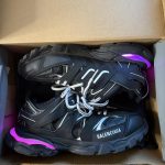 Balenciaga Men's Black Trainers - Image 4