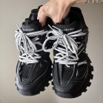 Balenciaga Men's Black Trainers - Image 5