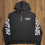 Amiri Streetwear Hoodie Black