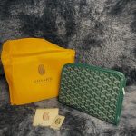 Goyard Pouch Bag Green Colorway