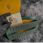 Goyard Pouch Bag Green Colorway - Image 3
