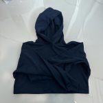 Alo Yoga Women's Navy and Blue Hoodie - Image 2