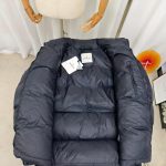 Moncler Men's Navy and Black Jacket - Image 2